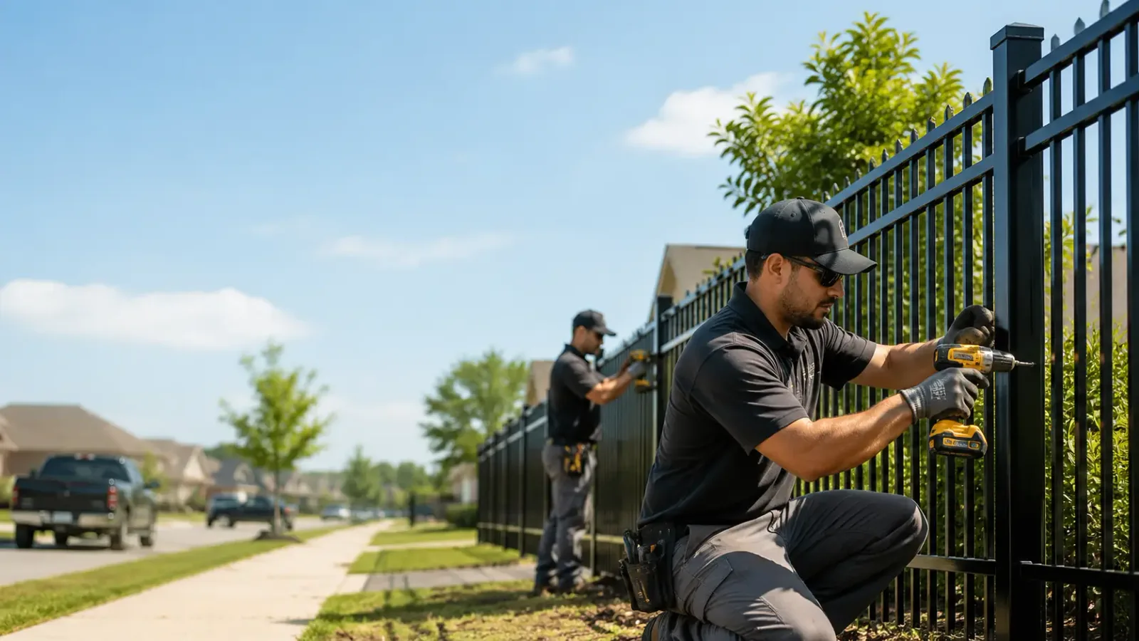 Metal Fence Installation in North Chicago, IL